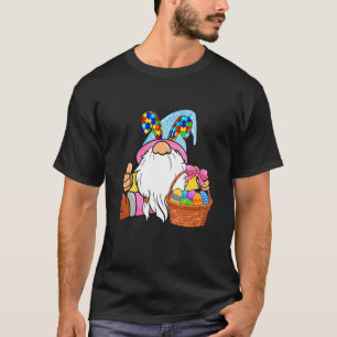 T-shirt Drôle Gnome Bunny Sensibilisation sur l'autisme Su