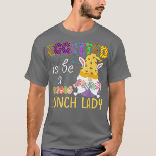 T-shirt Drôle Gnome Éggéré Être Déjeuner Lady Bunny Pâques