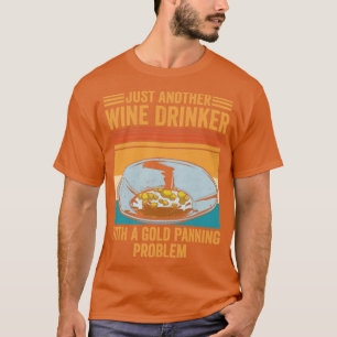 T-shirt Drôle Gold Panning Gold Prospectors Gold Miner Cre