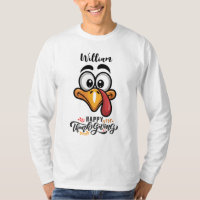 Drôle Goofy Turkey Face Dessin Personnalisé