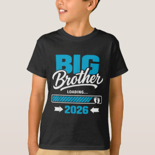 T-shirt Drôle grand frère 2026 chargement, promu grand