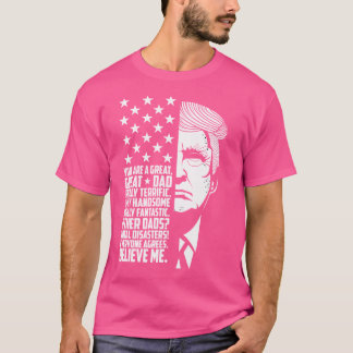T-shirt Drôle Grand Papa Donald Trump Fête des pères Cadea