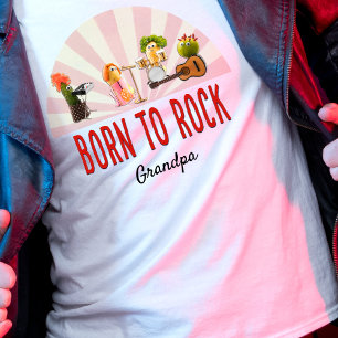 T-shirt Drôle Grandpa Cadeau - Cool Veggie Music Lover