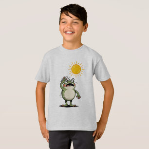 T-shirt drôle grenouille grincheuse fondante canic
