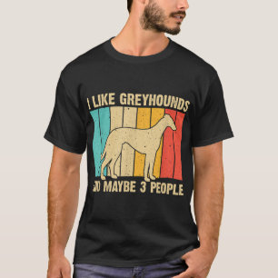 T-shirt Drôle Greyhound Design Hommes Femmes Italienne Gre