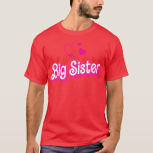 T-shirt Drôle Grosse Soeur Cadeaux Filles Filles Filles Gr