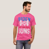 T-shirt Drôle Gym Entraînement Biden De Poids Ne Peut Pas  (Devant entier)