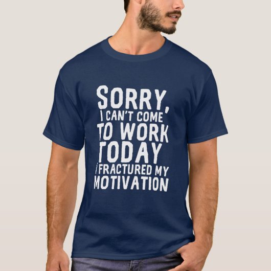 T-shirt Drôle haïr Mon travail ne peut pas fonctionner Mot (Devant)