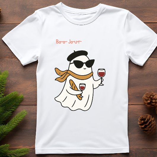 T-shirt Drôle Halloween Boo Jour