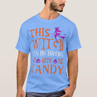 T-shirt Drôle Halloween Cette Sorcière Peut Être Bridée Av