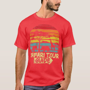 T-shirt Drôle Halloween Costume Vintage Safari Tour Guide