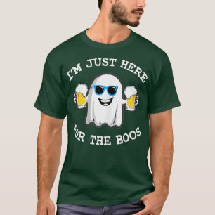 T-shirt Drôle Halloween Je suis juste ici pour le costume