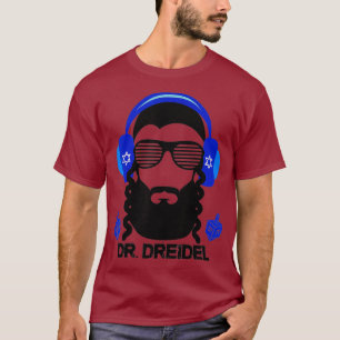 T-shirt Drôle Hanoukka Hébreu Rapper DJ Chanukah Dr Gift