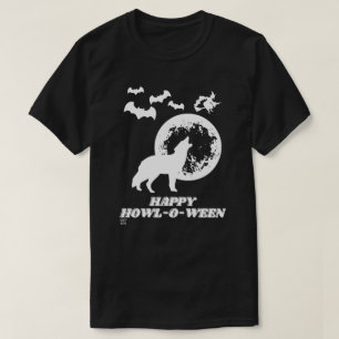 T-shirt drôle "HAPPY HOWL-O-WEEN 2"