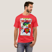 T-shirt drôle 'HERBIE' des bandes dessinées des an (Devant entier)
