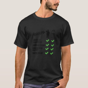 T-shirt Drôle Hilarious Grand-mère Mème Grand-mère Plaisan