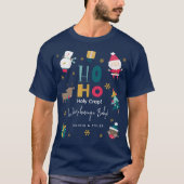 T-shirt Drôle 'Ho Ho Holy Crap' Nous avons un bébé ! (Devant)