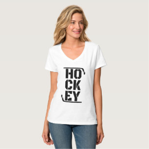 T-shirt Drôle Hockey