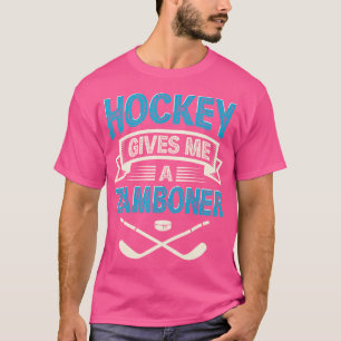 T-shirt Drôle Hockey Joueur Entraîneur Hockey Amateurs de