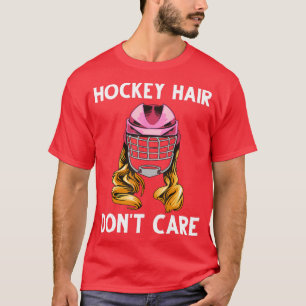 T-shirt Drôle Hockey Sur Glace Pour Filles Femmes Hockey S