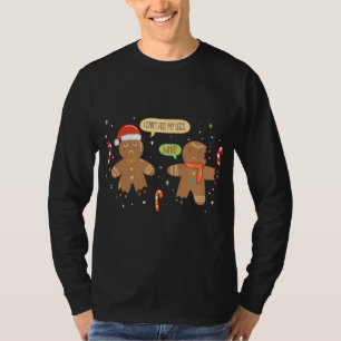 T-shirt Drôle Homme de pain d'épice - Mignonne Ging de bis