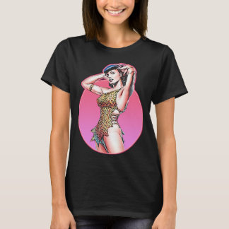 T-shirt Drôle Homme Illustration Pop Art Bettie Gta Leopar