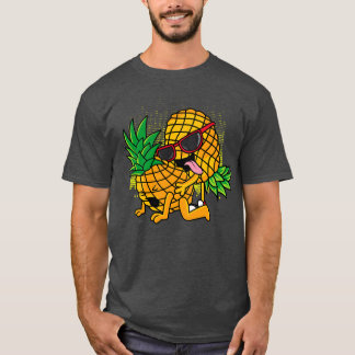 T-shirt Drôle Hop Hop Hop Pineapper Swinger Sexy Joke Homm