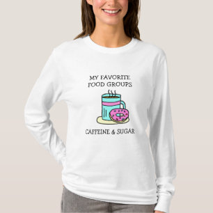 T-shirt Drôle Humour café