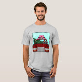 T-shirt Drôle Humour de Noël Tee - shirt (Devant entier)