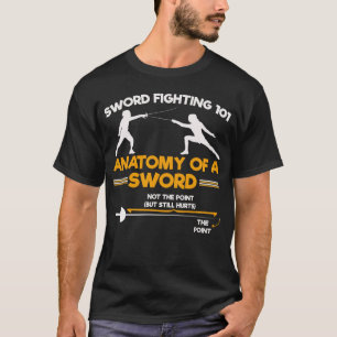 T-shirt Drôle Humour d'escrime Séquence de sport