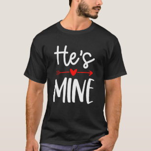 T-shirt Drôle Il est le mien jumelé Couple Couple Couple C