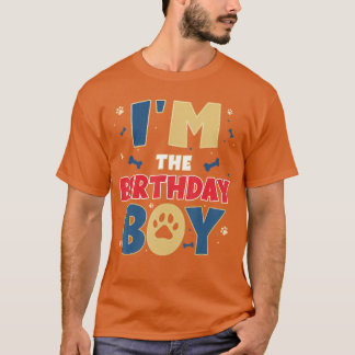 T-shirt Drôle Imhe Anniversaire Garçon Famille Anniversair