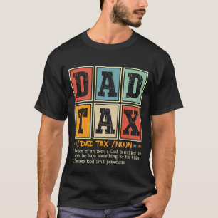 T-shirt Drôle impôt papa