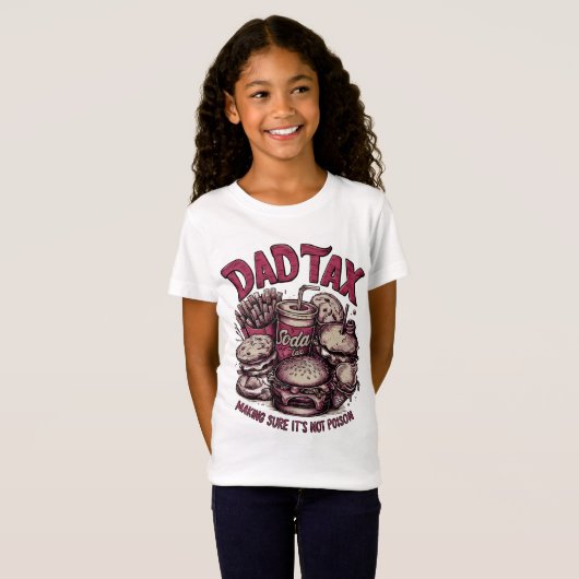 T-Shirt Drôle impôt papa (Devant entier)