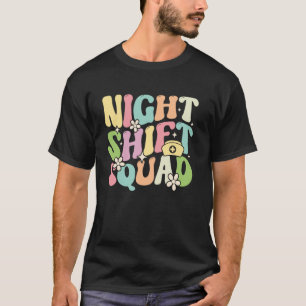 T-shirt Drôle infirmière Rn Lpn Cna hiboux amoureux de l'é