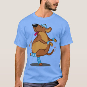 T-shirt Drôle instructeur de conditionnement physique Lab 