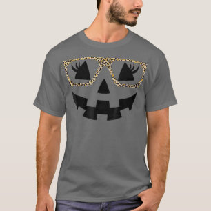 T-shirt Drôle Jack-o'-lantern Face Citrouille Halloween Co