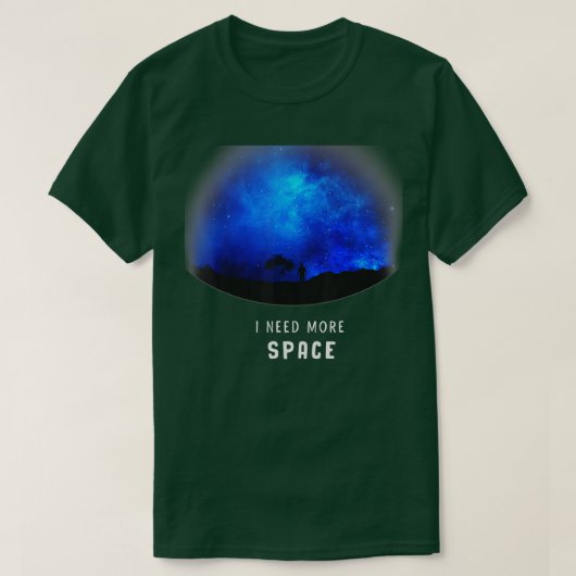 T-shirt Drôle J'Ai Besoin De Plus D'Astronomie Spatiale Ga (Design devant)