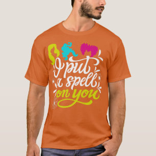 T-shirt Drôle, J'Ai Mis Un sort Sur Vous Sorcière Hallowee