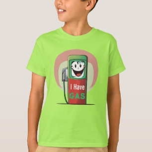 T-shirt Drôle, j'ai un dessin au gaz