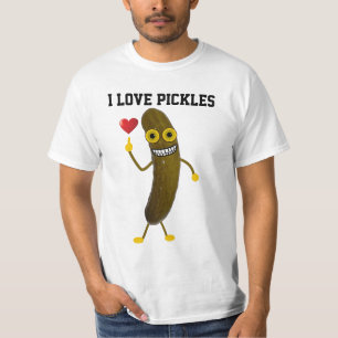 T-shirt Drôle J'Aime Le Dessin De Pickle