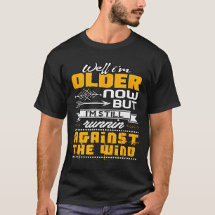 T-shirt Drôle, je cours toujours contre le vent