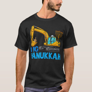 T-shirt Drôle Je Creuse Hanukkah Pelle Construction Tout-P