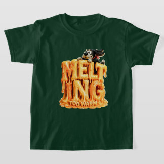 T-Shirt Drôle 'Je Fond Trop Chaud'