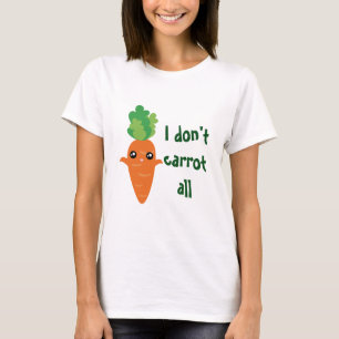T-shirt Drôle Je ne carotte pas tous Humour de jeu de caro