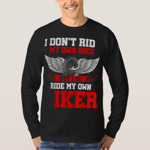 T-shirt Drôle Je Ne Circule Pas Mon Propre Vélo Mais Je Fa