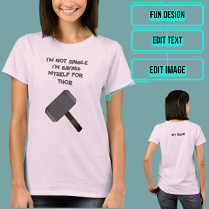 T-shirt Drôle Je ne suis pas célibataire