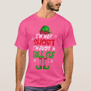 T-shirt Drôle Je ne suis pas court, je suis juste un grand