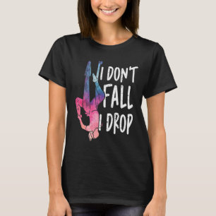 T-shirt Drôle Je ne tombe pas Je laisse tomber Aérien Amat