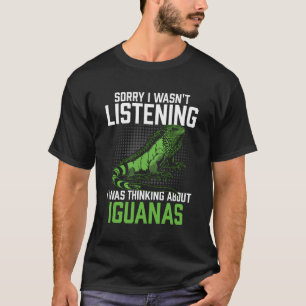 T-shirt Drôle Je N'Étais Pas En Train D'Écouter Je Pensais